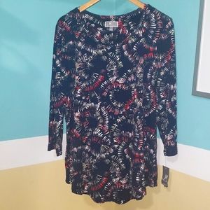 Printe Top - JM Collection, created for Macy's.